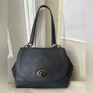 Coach Leather and Suede Bag EUC